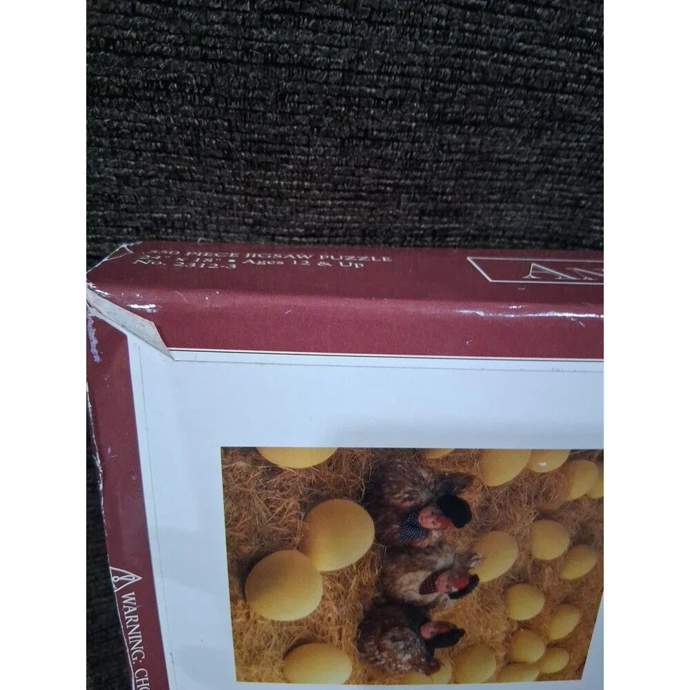 New Sealed Vintage Anne Geddes 550 Piece Washtub Babies Jigsaw Puzzle